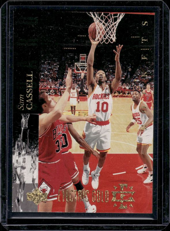 Sam Cassell 1993 Upper Deck Special Edition #104 Electric Court Gold Rookie RAW