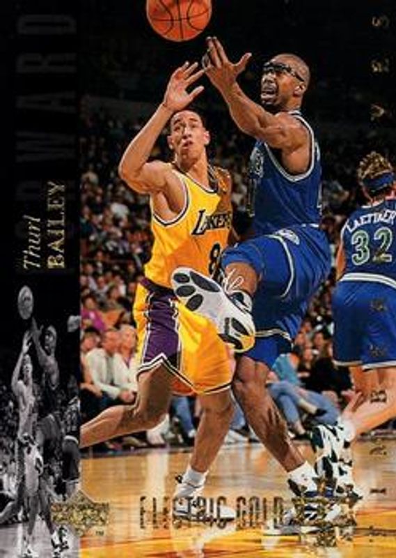 Thurl Bailey 1993 Upper Deck Special Edition #133 Electric Court Gold RAW