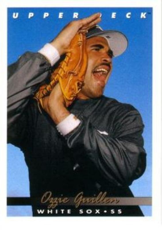Ozzie Guillen 1993 Upper Deck #139 Gold Hologram RAW