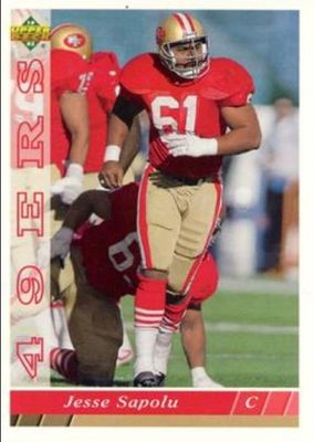 1993 Upper Deck San Francisco 49ers #SF24 Base