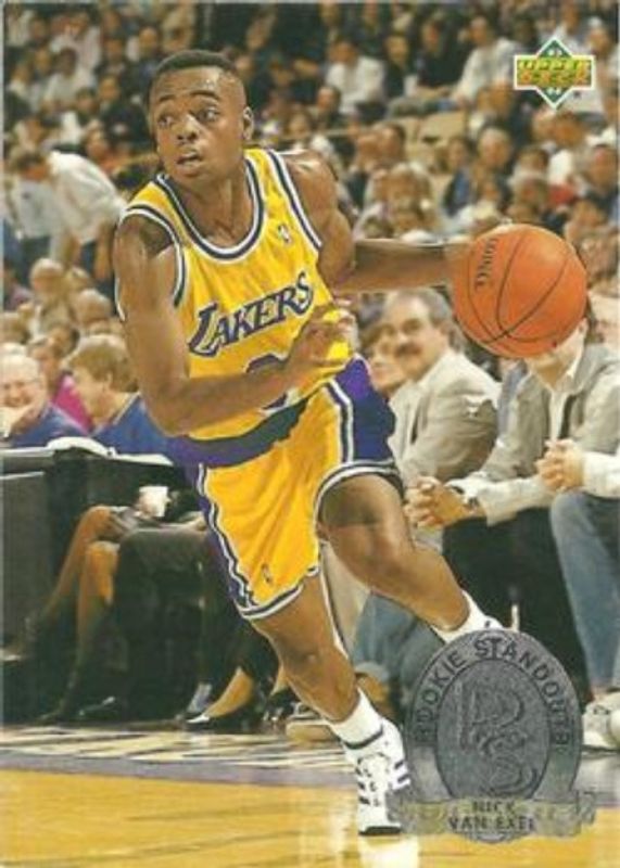 Nick Van Exel 1993 Upper Deck #RS15 Rookie Standouts RAW