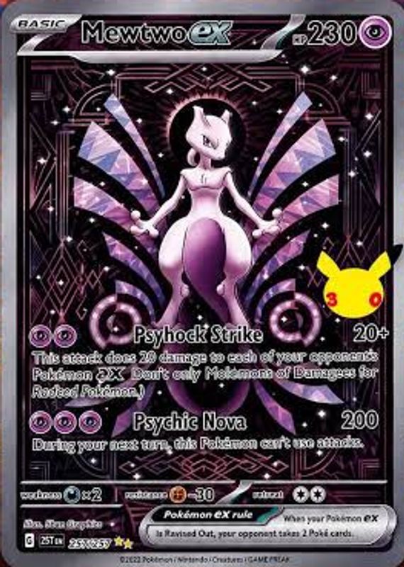 Mewtwo ex Pokemon Cards Price Guide - Sports Card Investor
