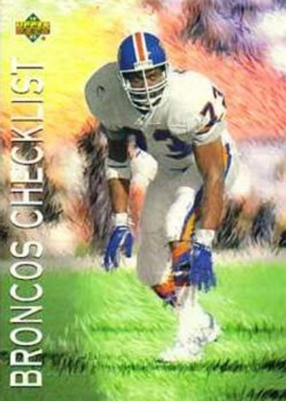 Checklist 1993 Upper Deck #66 Base RAW