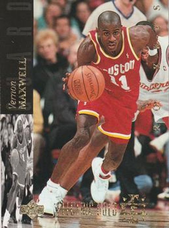Vernon Maxwell 1993 Upper Deck Special Edition #41 Electric Court Gold RAW