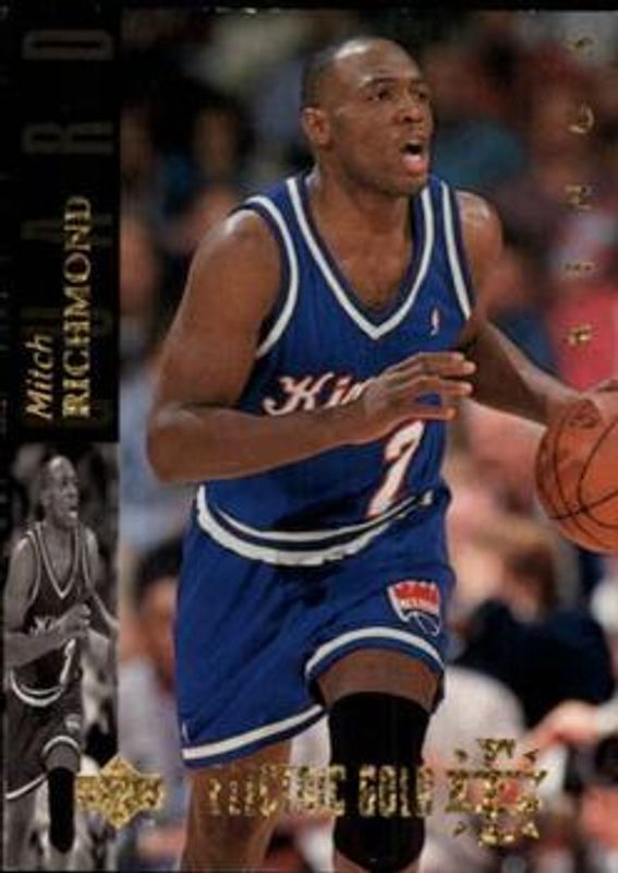 Mitch Richmond 1993 Upper Deck Special Edition #86 Electric Court Gold RAW
