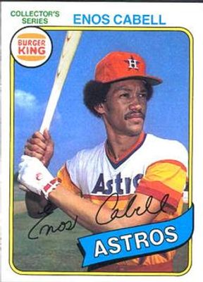 1980 Topps Burger King Pitch, Hit & Run #24 Base