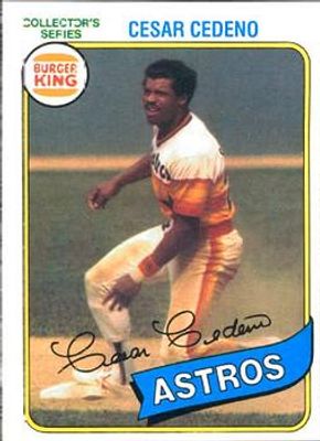 1980 Topps Burger King Pitch, Hit & Run #25 Base