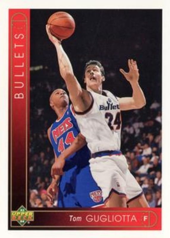 Tom Gugliotta 1993 Upper Deck #270 Base RAW