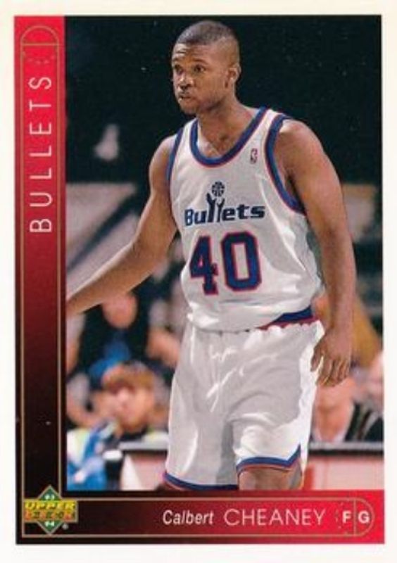 Calbert Cheaney 1993 Upper Deck #354 Base Rookie RAW