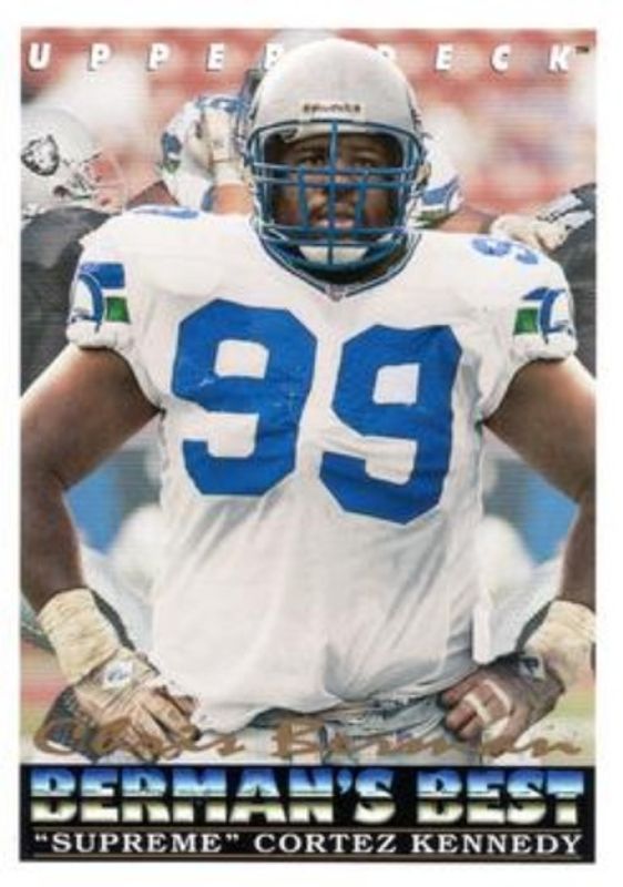 Cortez Kennedy 1993 Upper Deck #436 Base RAW
