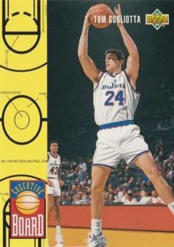 Tom Gugliotta 1993 Upper Deck #423 Base RAW