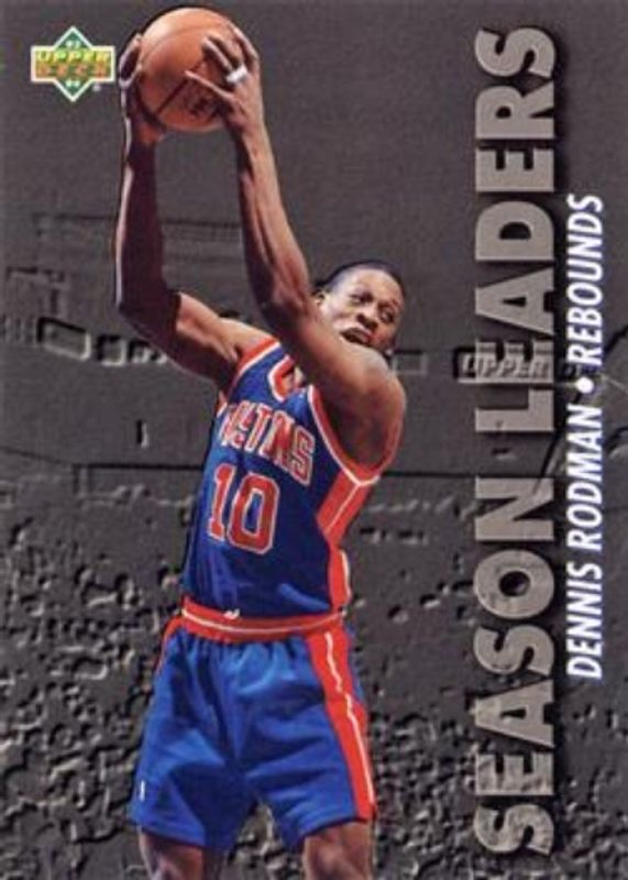 Dennis Rodman 1993 Upper Deck #167 Base RAW