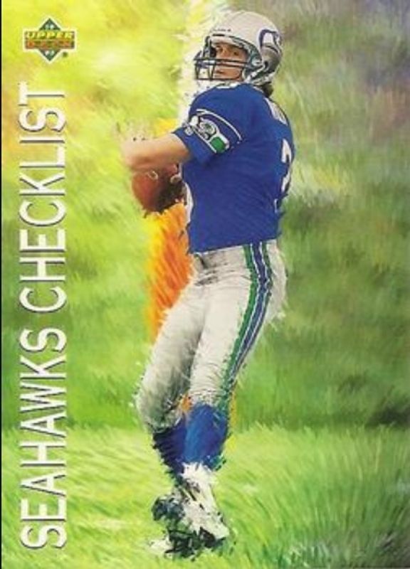 Checklist 1993 Upper Deck #88 Base RAW