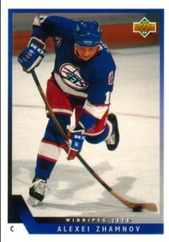 Alexei Zhamnov 1993 Upper Deck #162 Base RAW