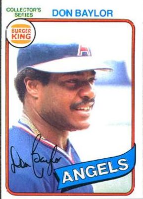 1980 Topps Burger King Pitch, Hit & Run #12 Base