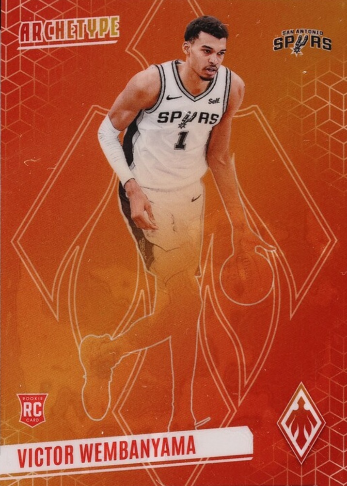 Victor Wembanyama 2023 Phoenix #13 Archetype /(SSP) Price Guide