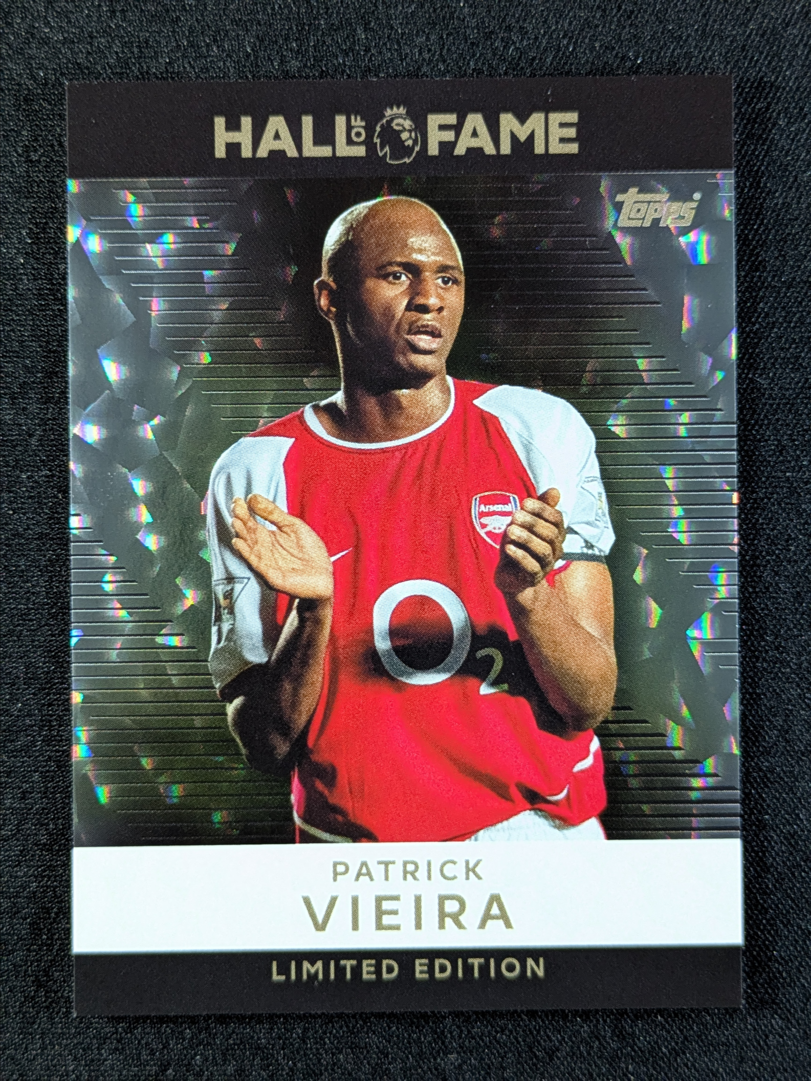 Patrick Vieira 2025 Topps Premier League #HOF7 PL Hall Of Fame