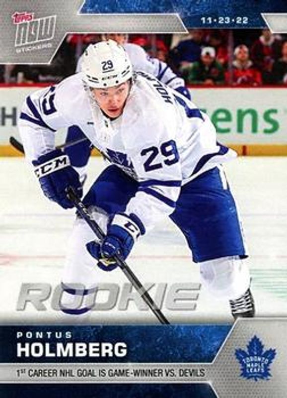 2022 Topps Now NHL Stickers #77 Base