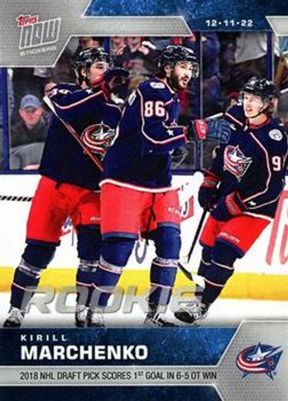 2022 Topps Now NHL Stickers #108 Base