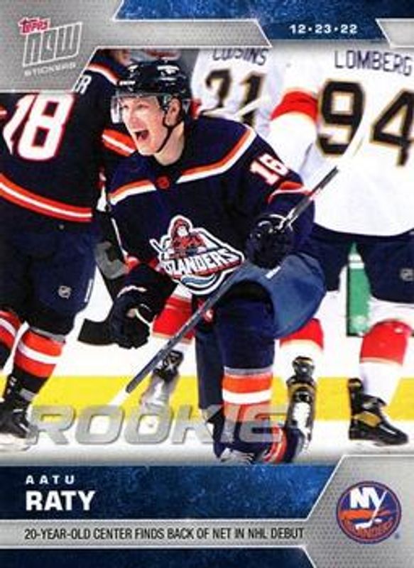 2022 Topps Now NHL Stickers #125 Base