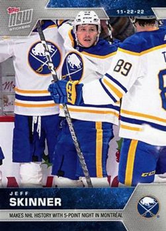 2022 Topps Now NHL Stickers #76 Base