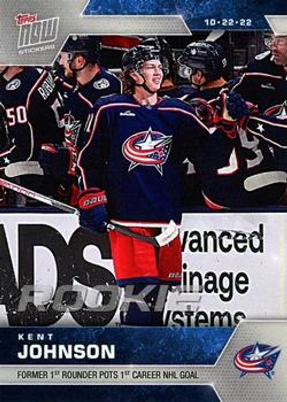 2022 Topps Now NHL Stickers #23 Base