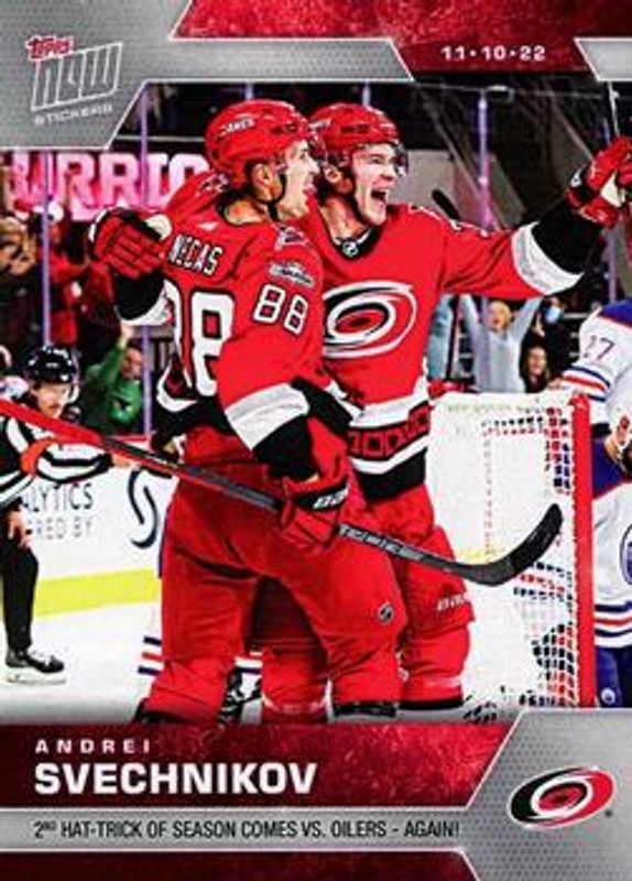 2022 Topps Now NHL Stickers #58 Base