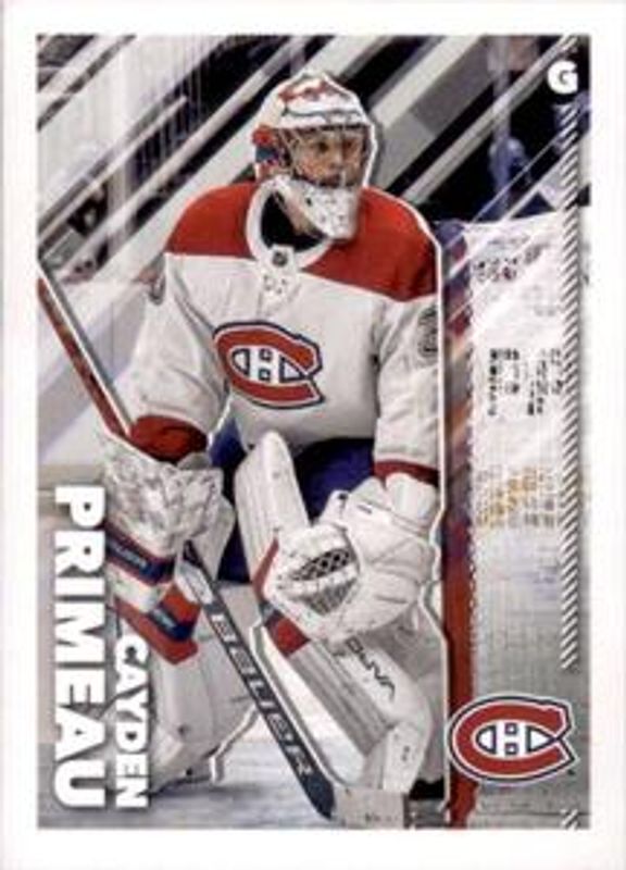 2022 Topps NHL Sticker Collection #272 Base