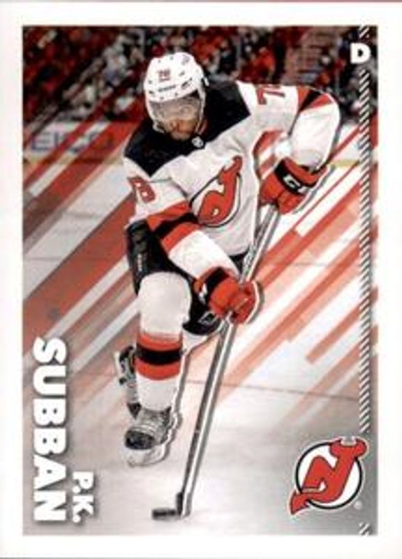 2022 Topps NHL Sticker Collection #303 Base