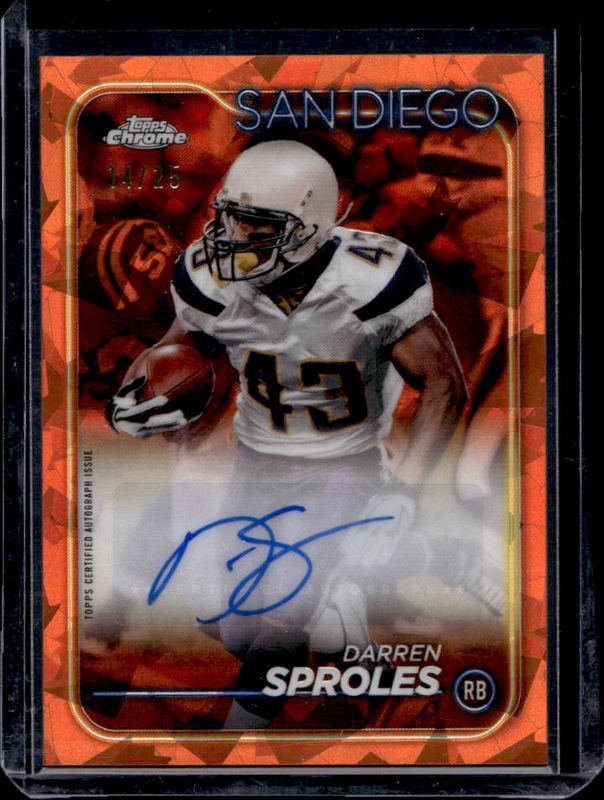2024 Topps Chrome Sapphire Edition #BA-DSP Autographs - Orange /25
