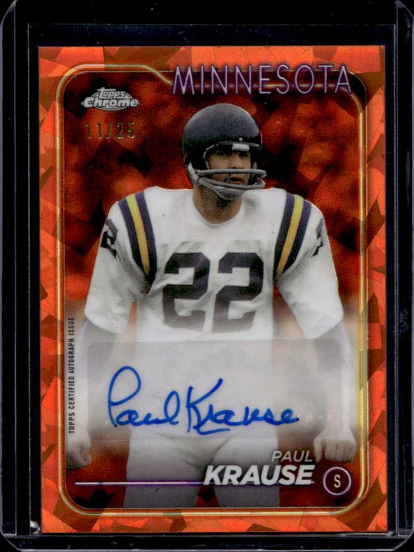 2024 Topps Chrome Sapphire Edition #BA-PKR Autographs - Orange /25