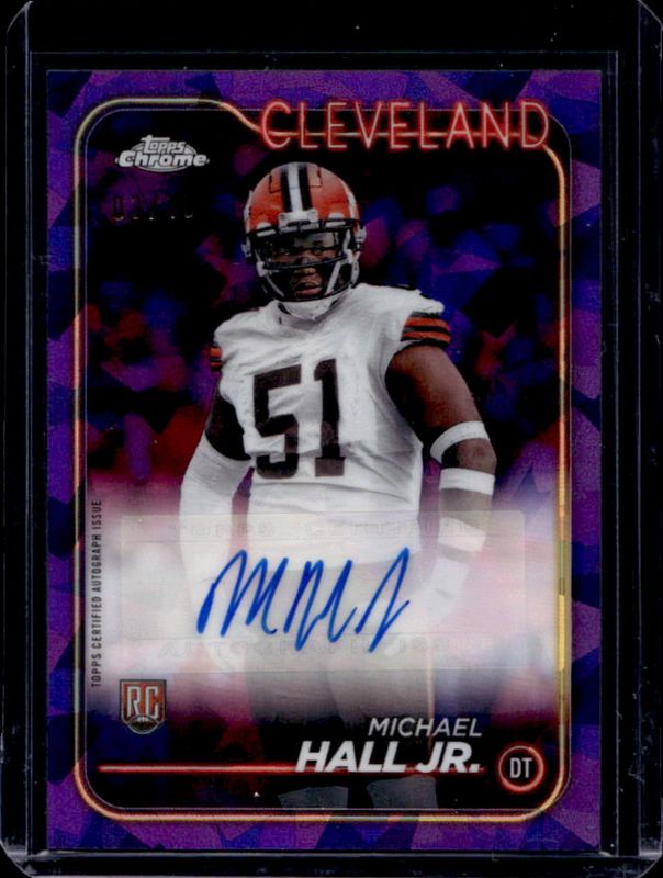 2024 Topps Chrome Sapphire Edition #RA-MHA Rookie Autographs - Purple /10