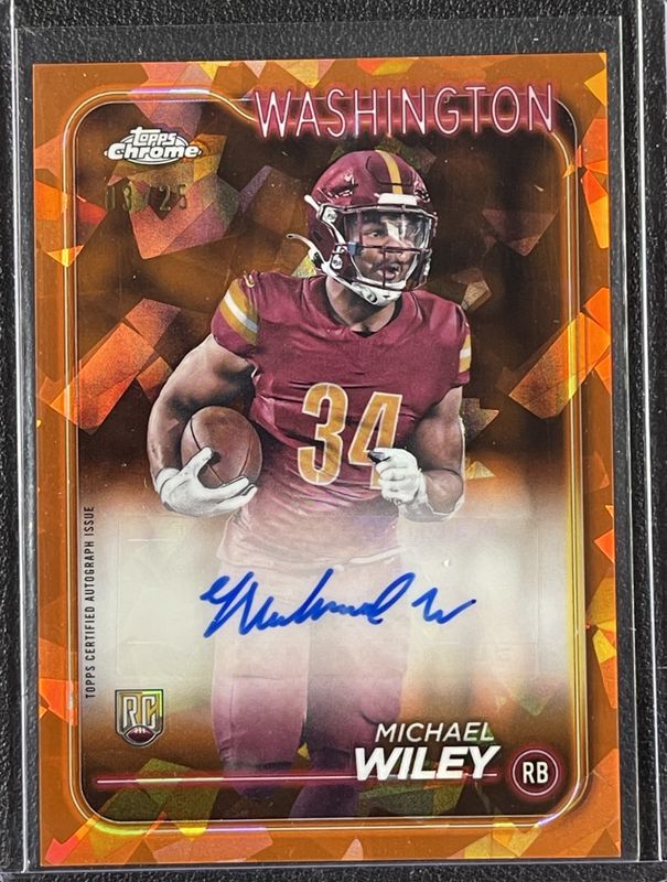 2024 Topps Chrome Sapphire Edition #RA-MWI Rookie Autographs - Orange /25