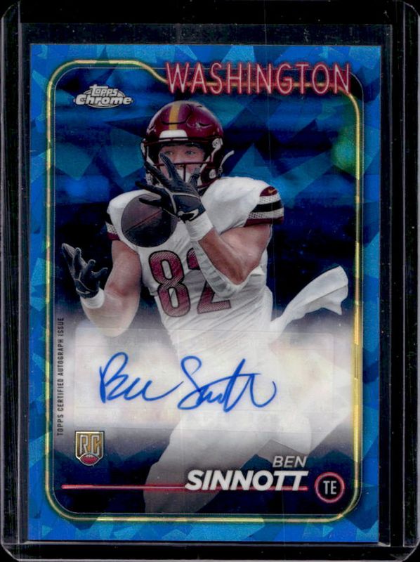 2024 Topps Chrome Sapphire Edition #RA-BSI Rookie Autographs