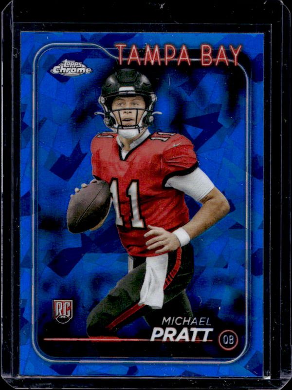 Michael Pratt 2024 Topps Chrome Sapphire Edition #217 Base Rookie RAW