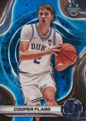 2024 Bowman Best University #16 Blue Refractor /150