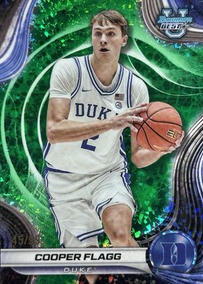 2024 Bowman Best University #16 Green Mini-Diamond Refractor /99