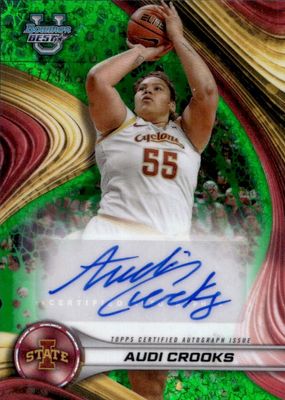 2024 Bowman Best University #B24-AC Best of 2024 Autographs - Green Mini-Diamond Refractor /99