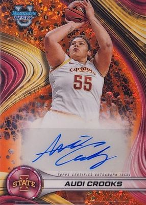 2024 Bowman Best University #B24-AC Best of 2024 Autographs - Orange Mini-Diamond Refractor /25