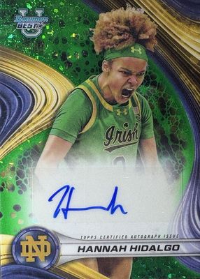 2024 Bowman Best University #B24-HH Best of 2024 Autographs - Green Mini-Diamond Refractor /99