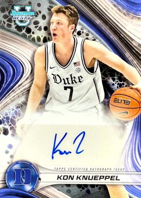2024 Bowman Best University #B24-KKN Best of 2024 Autographs
