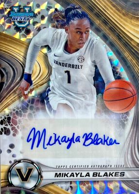 2024 Bowman Best University #B24-MB Best of 2024 Autographs - Geometric Refractor