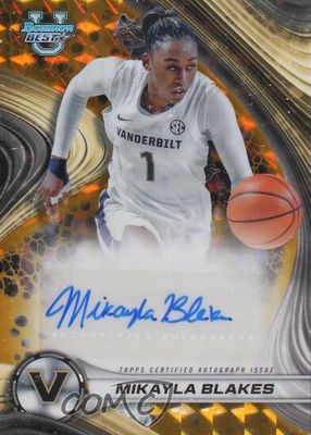 2024 Bowman Best University #B24-MB Best of 2024 Autographs - Gold Geometric Refractor /50