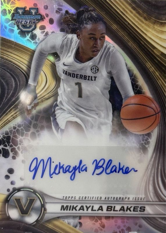 2024 Bowman Best University #B24-MB Best of 2024 Autographs - Refractor