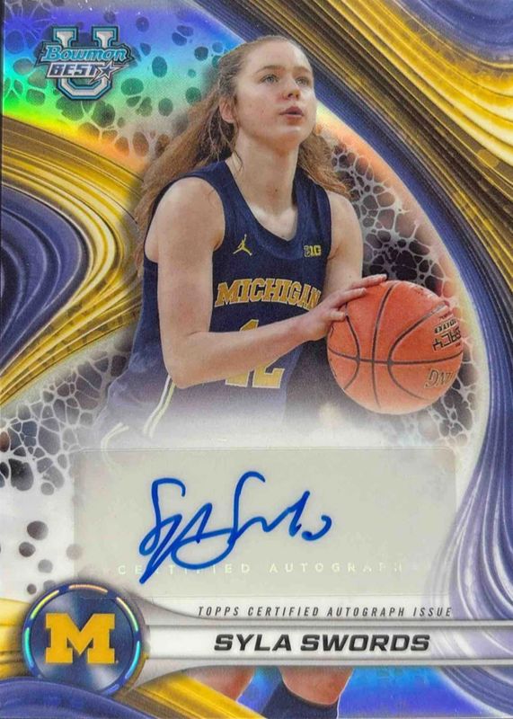 2024 Bowman Best University #B24-SSW Best of 2024 Autographs - Refractor