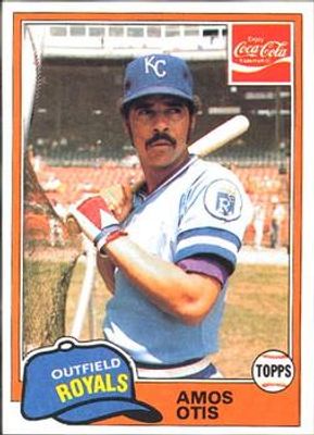 1981 Topps Coca-Cola Kansas City Royals #6 Base