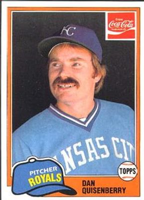 1981 Topps Coca-Cola Kansas City Royals #7 Base