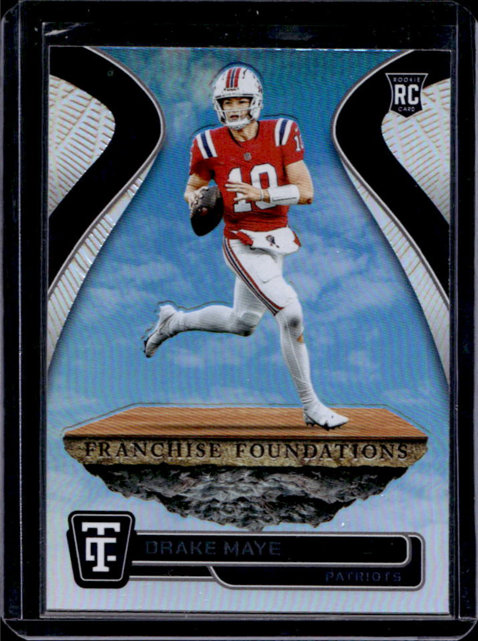 Drake Maye 2024 Totally Certified #16 Franchise Foundations Price Guide ...