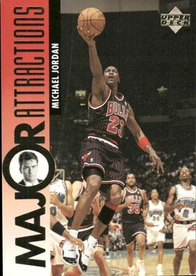 1995 Upper Deck #339 Major Attractions - Electric Court (w/C. Sheen)