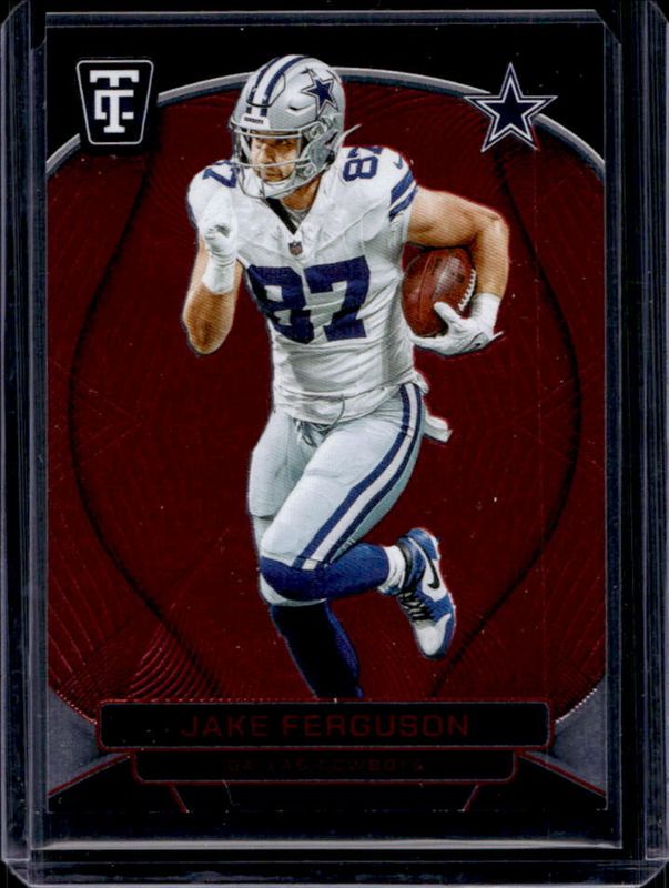 Jake Ferguson 2024 Totally Certified #99 Mirror Red /249 RAW